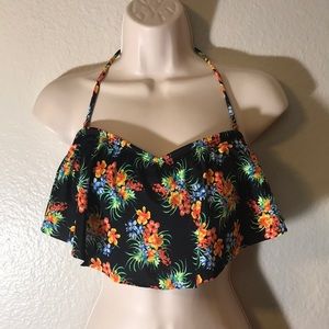 KHM SAMPLE Bandeau halter swim bikini top